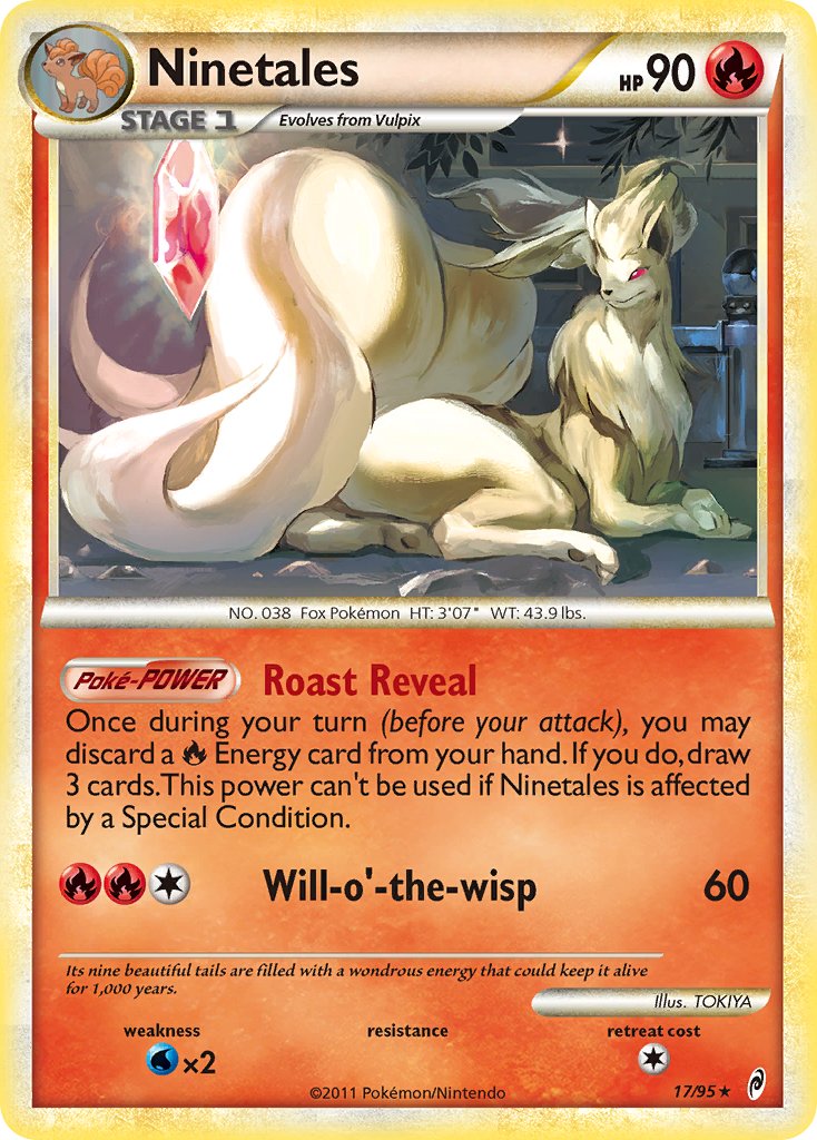Call of Legends Ninetales [Holo] Pokémon card